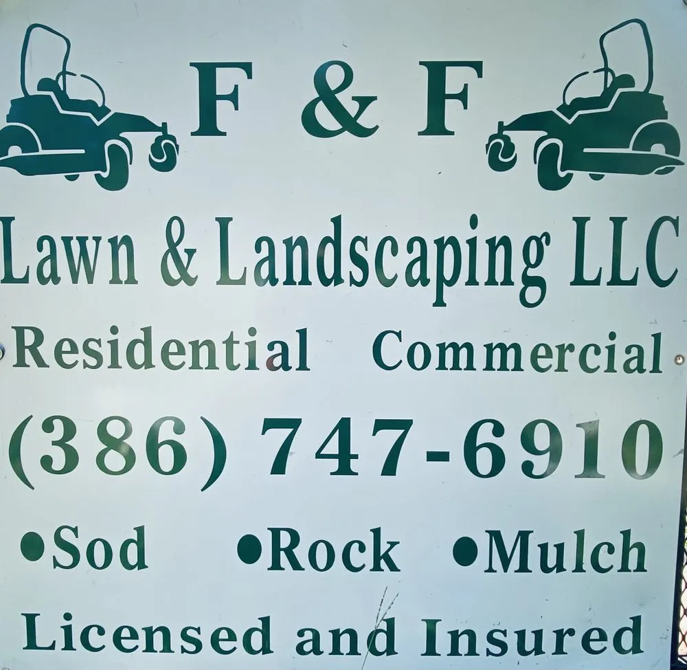 Expert yard cleanup service in Crescent City, FL by F & F Lawn & Landscaping