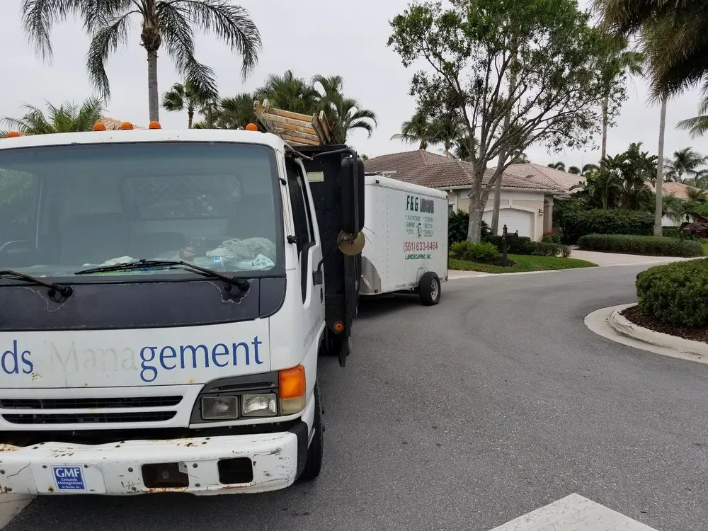 Custom landscaping services in Palm Beach, FL by F & G Landscape Professionals