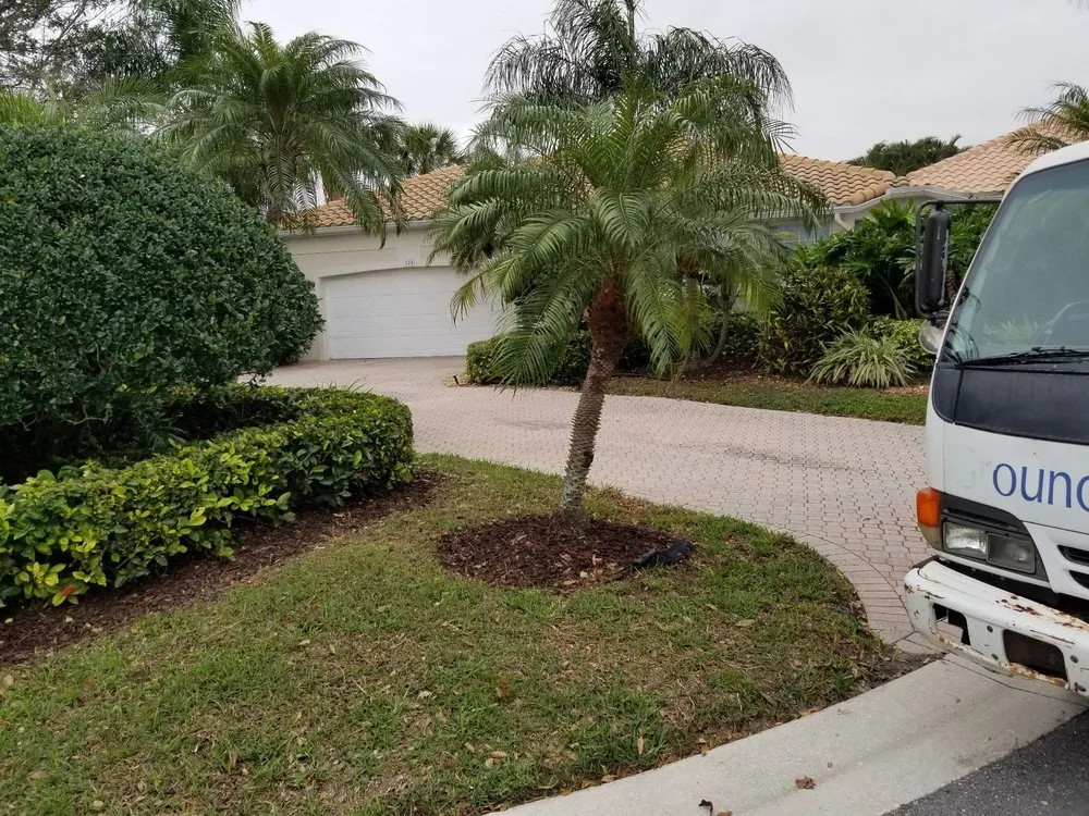 Expert yard cleanup service for outdoor upgrades in Palm Beach, FL by F & G Landscape Professionals