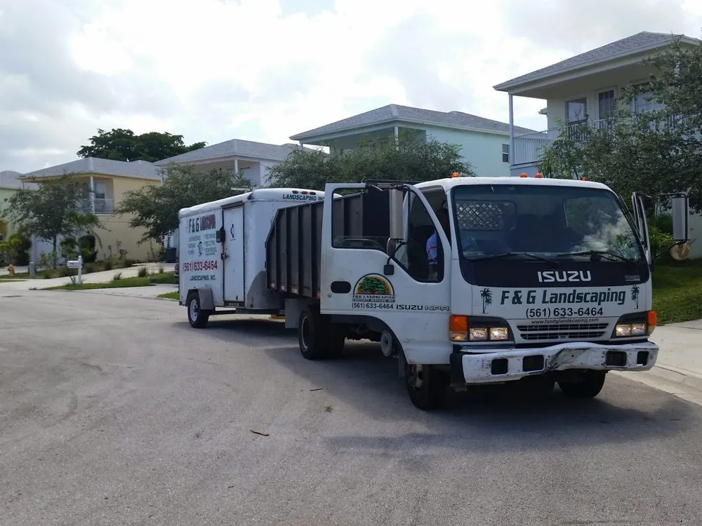 Top-rated outdoor landscaping for outdoor upgrades in Palm Beach, FL by F & G Landscape Professionals