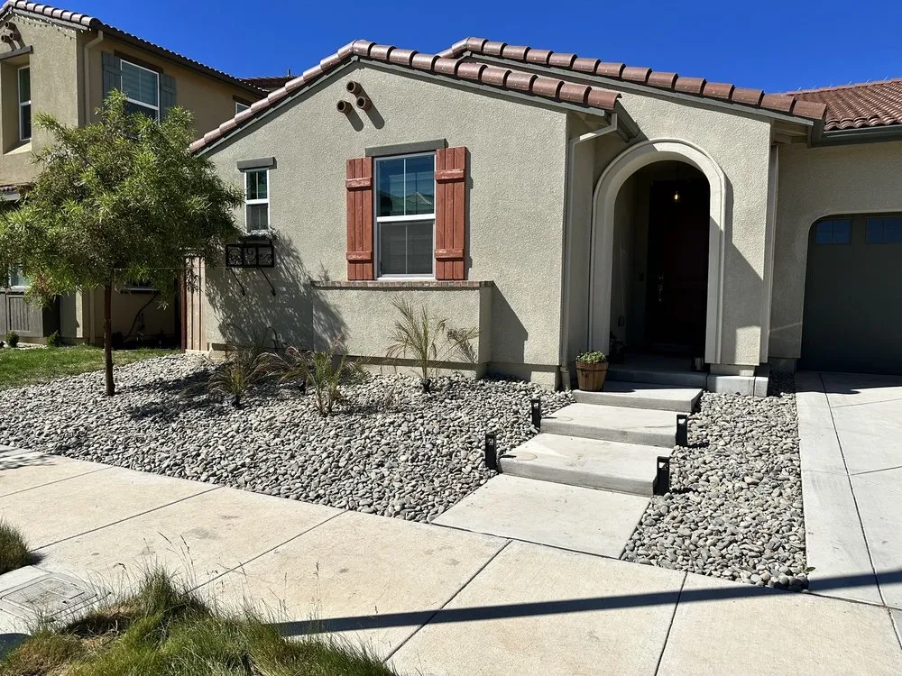 Reliable landscape design for homes in Modesto, CA by F & M Landscaping