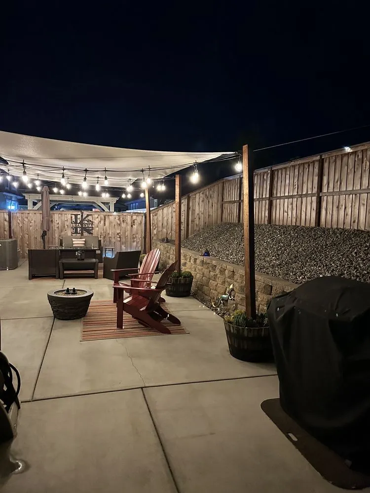 Affordable outdoor landscaping with custom design in Modesto, CA by F & M Landscaping