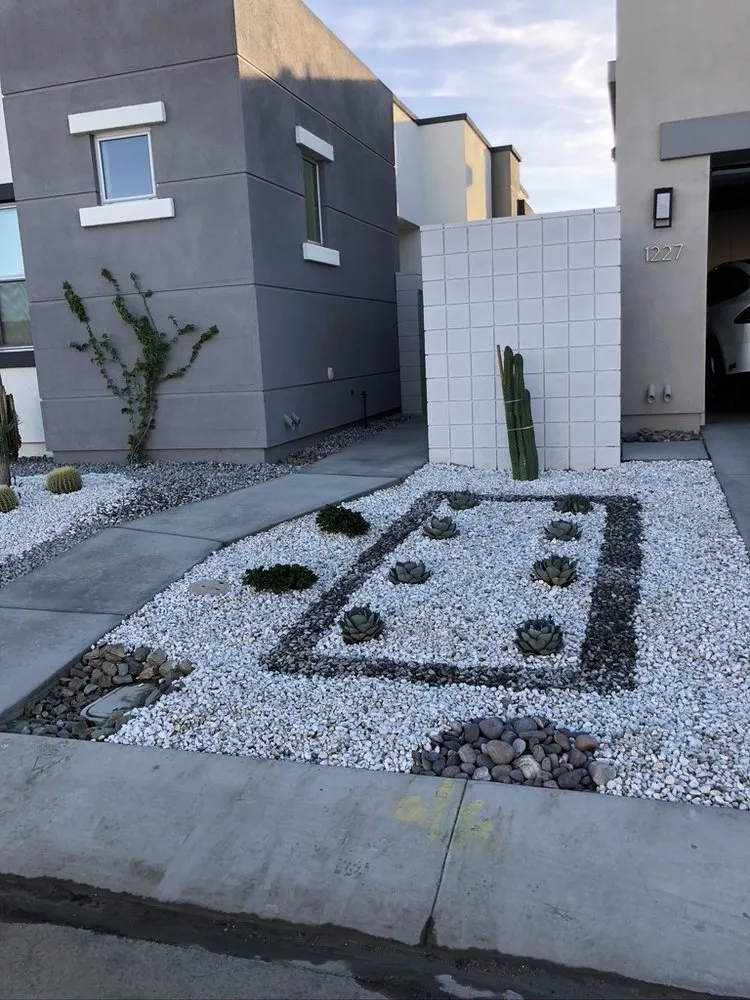 Custom residential landscaping for beautiful yards in Cathedral City, CA by F & S Landscaping