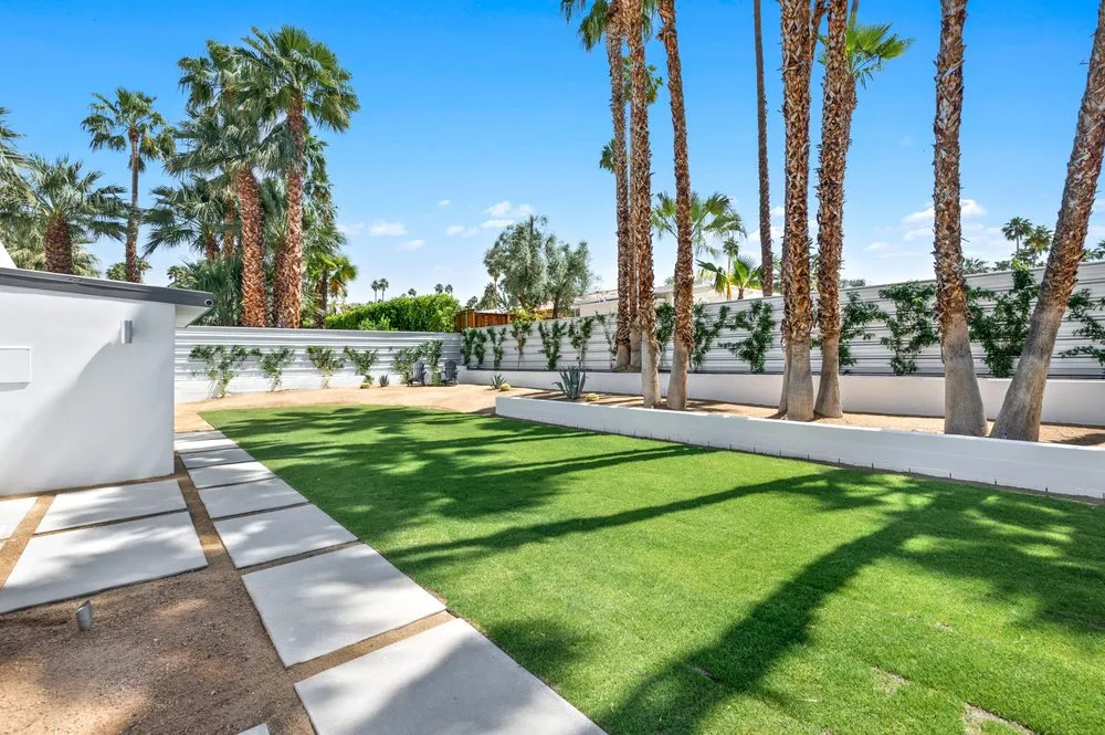 Custom lawn care service in Cathedral City, CA by F & S Landscaping