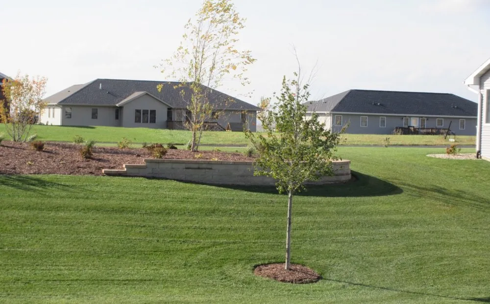Custom landscaping services in Cascade, IA by F & S Outdoor Services
