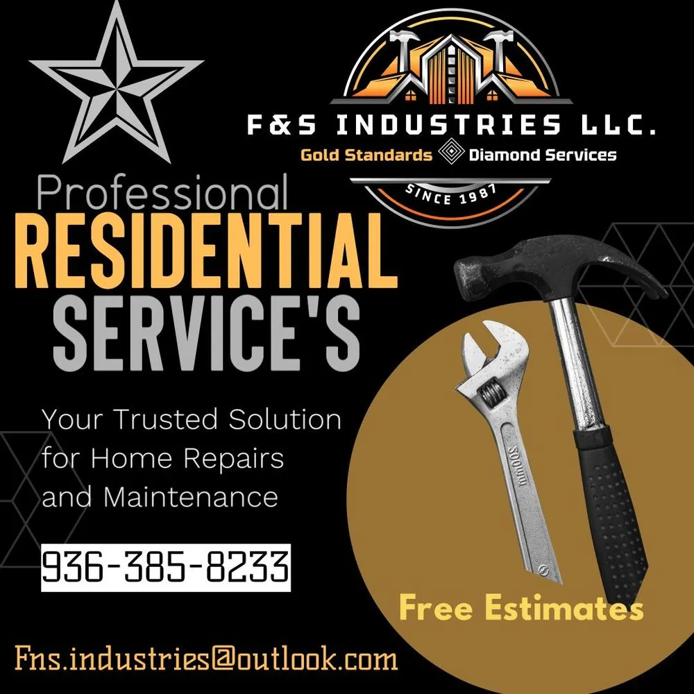 Professional residential landscaping in Montgomery, TX by F & S Tradesmen