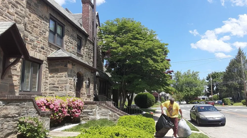 Professional landscape installation in Clifton Heights, PA by F and C Landscaping