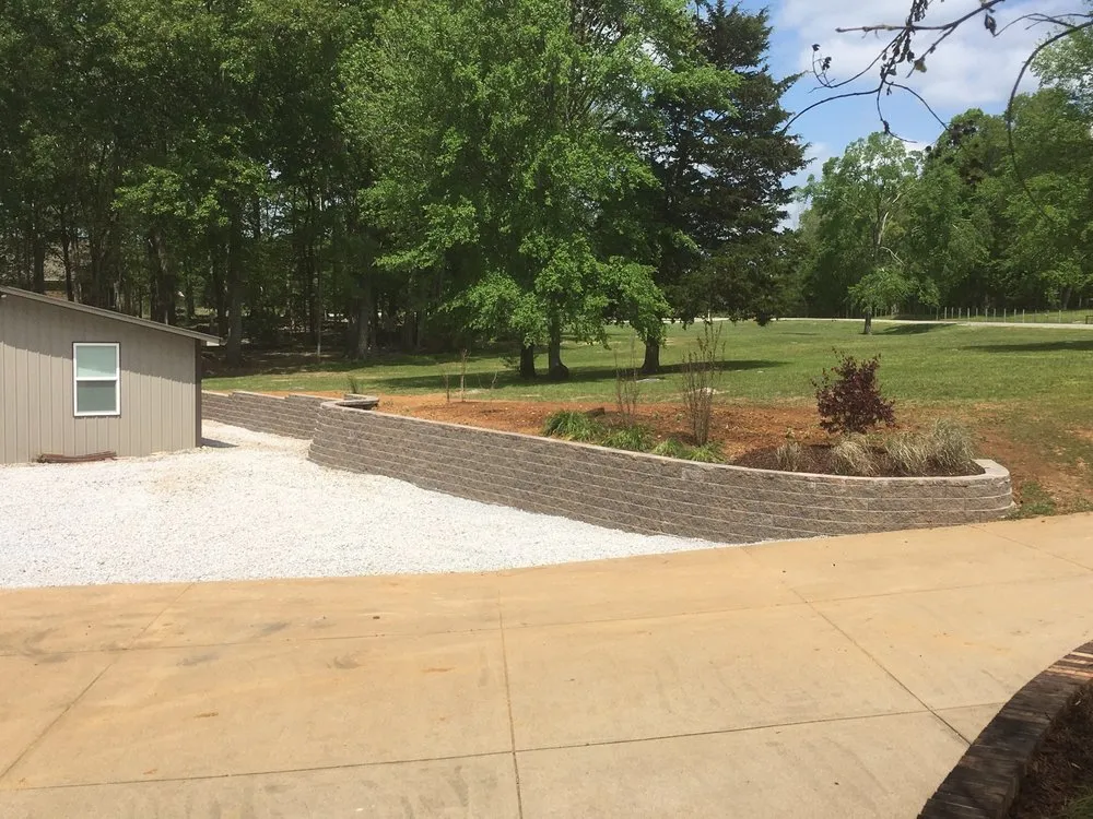 Expert outdoor landscaping in Lewisburg, TN by F and F land services and construction
