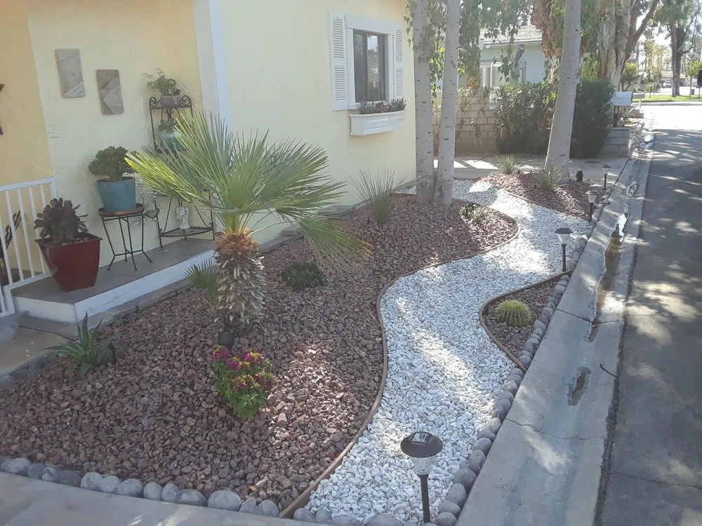 Reliable landscape installation experts serving Cathedral City, CA - F Avila Landscaping