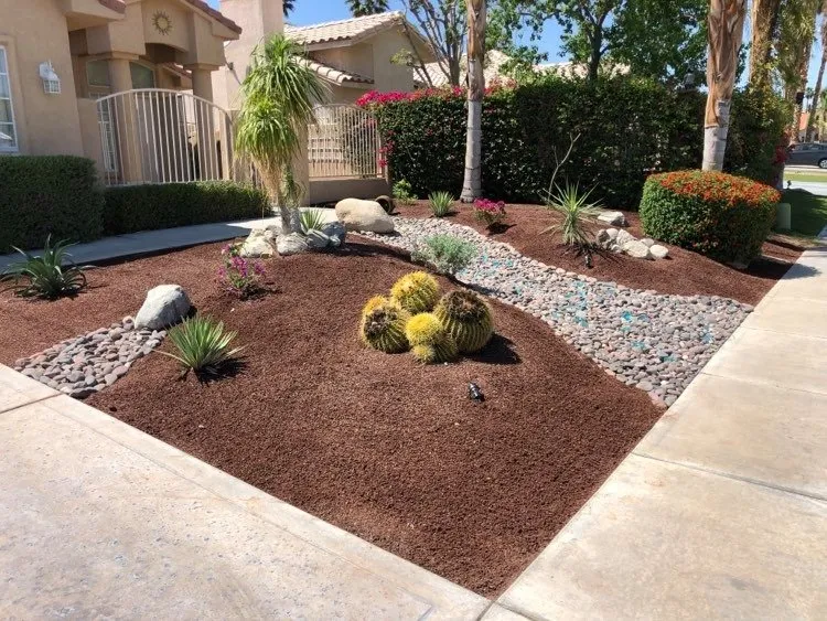Affordable landscaping services for residential properties in Cathedral City, CA by F Avila Landscaping