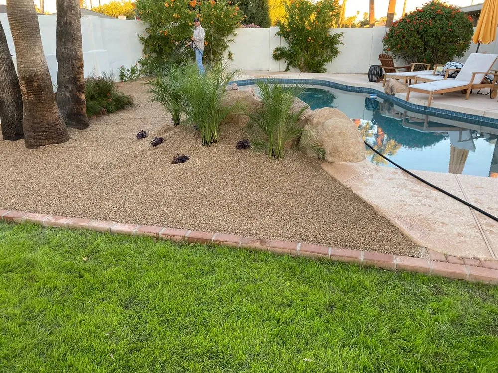 Expert yard maintenance in Phoenix, AZ by F Durans Landscaping