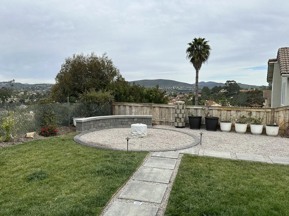 Top-rated garden landscaping with custom design in Escondido, CA by F G Landscape Construction