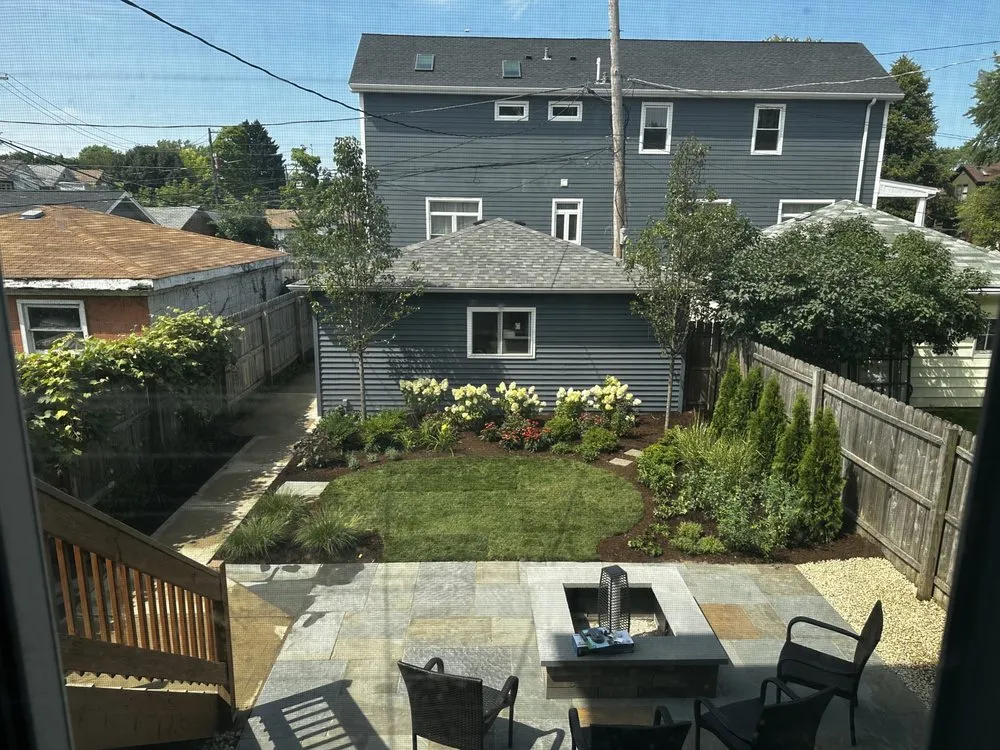 Reliable landscape installation with custom design across Chicago, IL - F Gomez Landscaping