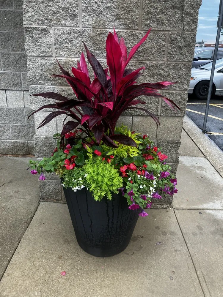 Custom landscape installation in Hickory Hills, IL by F L V Quality Landscaping