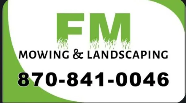 F M Mowing and Landscaping Logo