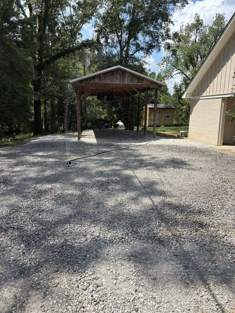 Top-rated residential landscaping in Charleston, MS by F2 Construction