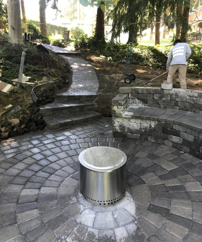 Professional landscape design for beautiful yards in Olympia, WA by Fabian Ramirez Landscaping