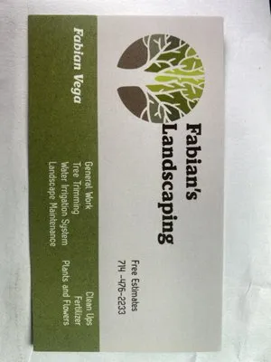 Fabian’s Landscaping And Maintenance Logo
