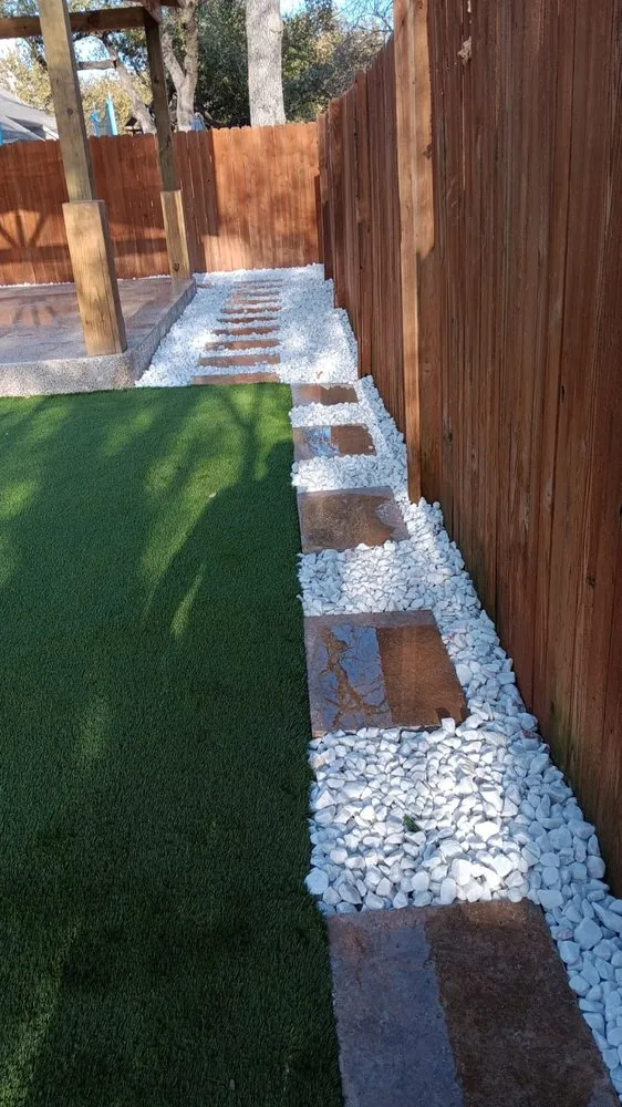 Trusted landscape design experts serving Pflugerville, TX - Fabians Lawn Service