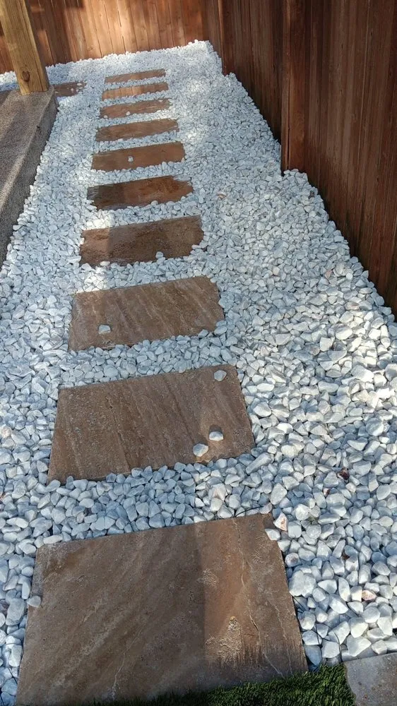 Expert garden landscaping in Pflugerville, TX by Fabians Lawn Service