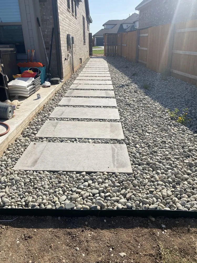 Reliable landscape installation in Pflugerville, TX - Fabians Lawn Service