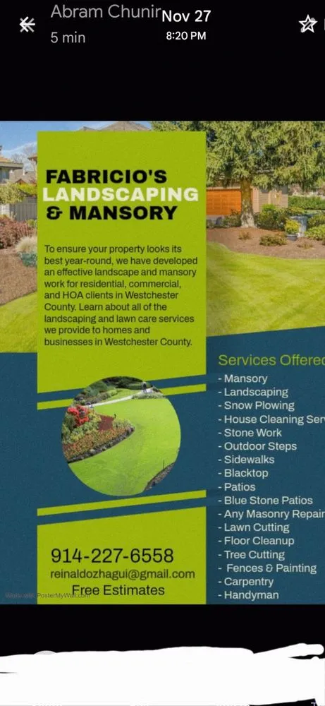 Trusted garden landscaping experts serving Ossining, NY - Fabricio's Landscaping