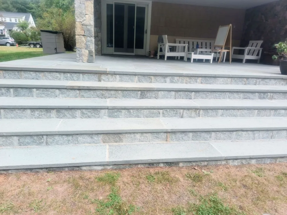 Trusted lawn care service with custom design in Ossining, NY by Fabricio's Landscaping