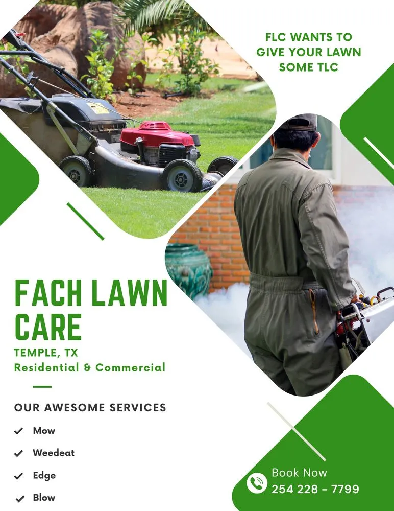 Custom residential landscaping experts serving Temple, TX - Fach Lawn Care