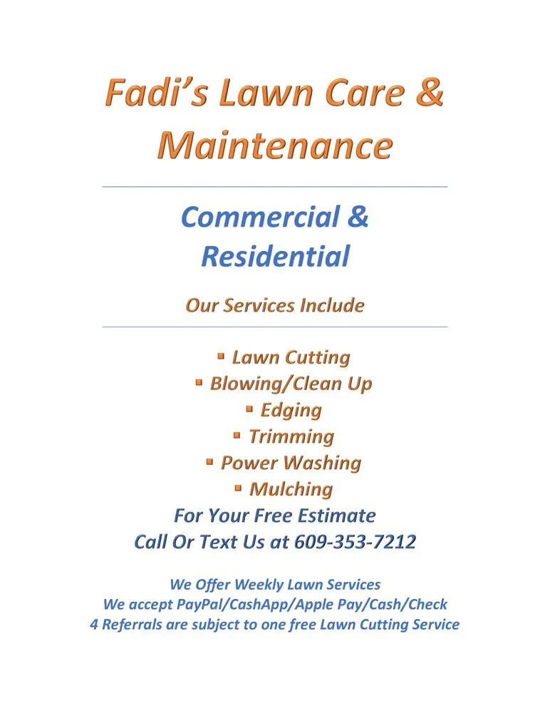 Custom landscape design in Eastampton Township, NJ - Fadis Lawn care & Maintenance