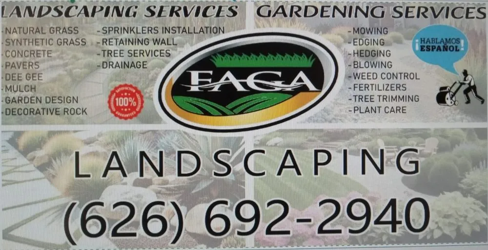 Local yard maintenance in East Los Angeles, CA by Faga Landscape
