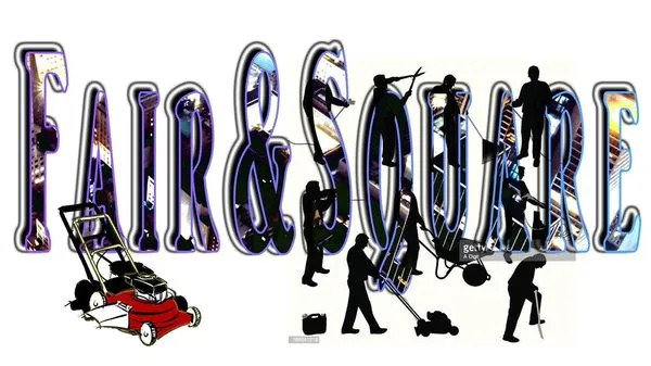 Fair and Square Lawn Care Logo