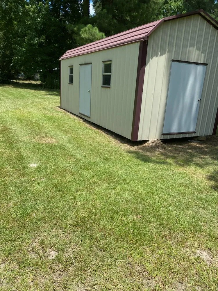 Local landscape installation in DeRidder, LA by Fair Lawn Service