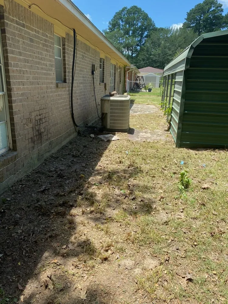 Professional residential landscaping in DeRidder, LA by Fair Lawn Service