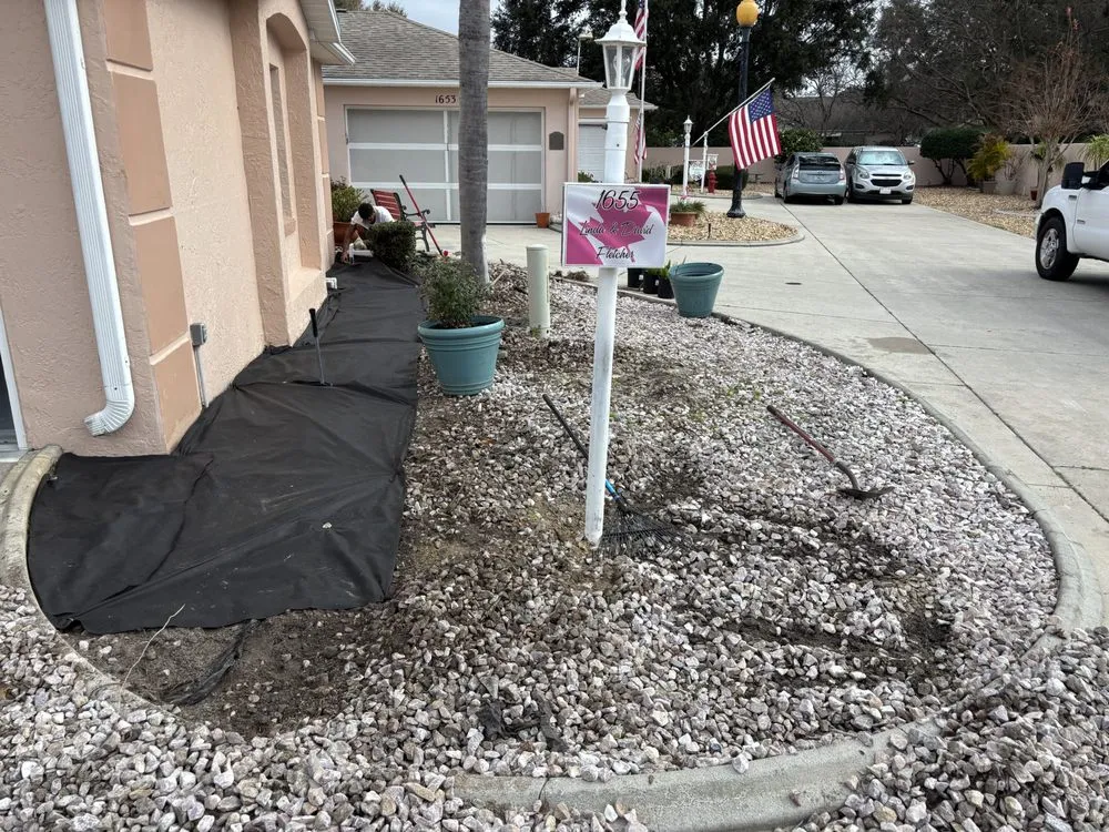 Custom landscape design in Ocala, FL by Fair Rate Landscape & Cleaning solution