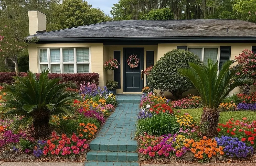 Local garden landscaping in Ocala, FL by Fair Rate Landscape & Cleaning solution