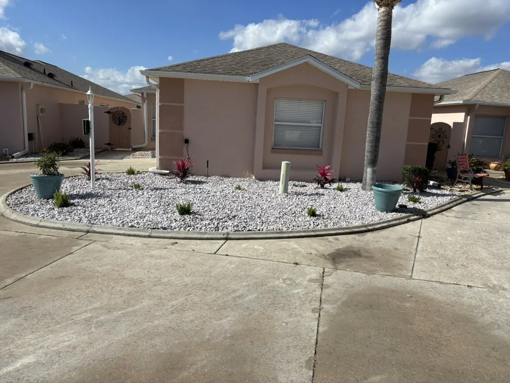 Local landscape installation in Ocala, FL by Fair Rate Landscape & Cleaning solution