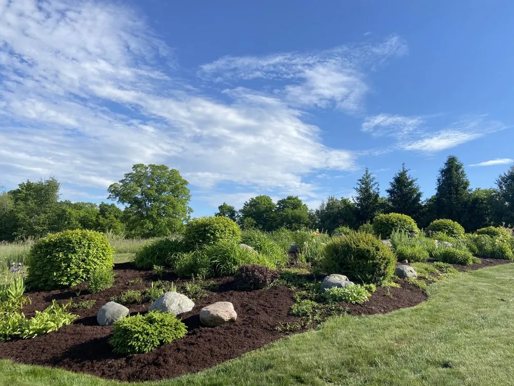 Professional landscape installation for beautiful yards in Harbor Springs, MI by Fairbairn Landscape and Excavation