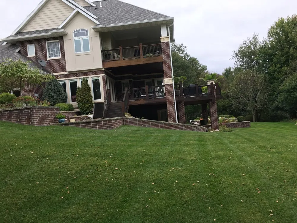 Top-rated lawn mowing service for residential properties in Fairfax, IA by Fairfax Greenhouse & Landscape