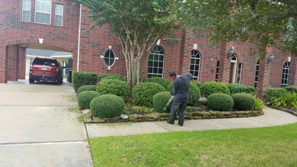 Expert landscaping services for beautiful yards in Cypress, TX by Fairfield Lawn Mowing Service