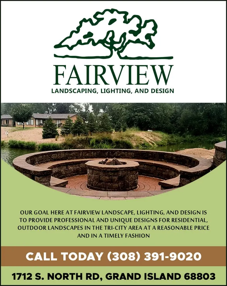 Trusted residential landscaping for year-round maintenance in Grand Island, NE by Fairview Landscape Lighting & Design