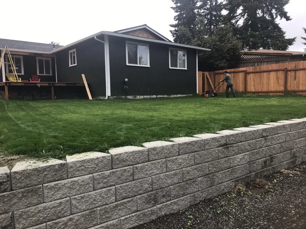 Local landscape installation in Bremerton, WA by Fairway Hydroseed