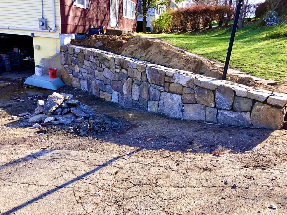 Custom residential landscaping in Cortlandt Manor, NY by Faith landscaping/masonry