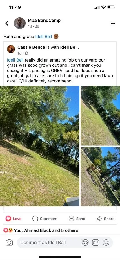 Professional garden landscaping for beautiful yards across Lake Wales, FL - Faith N Grace Best Lawn Service