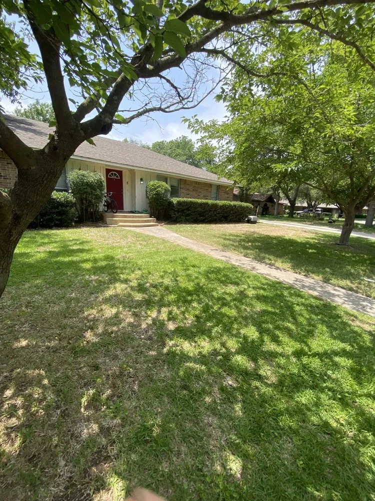 Expert lawn mowing service for homes in Sherman, TX by Faith Scape