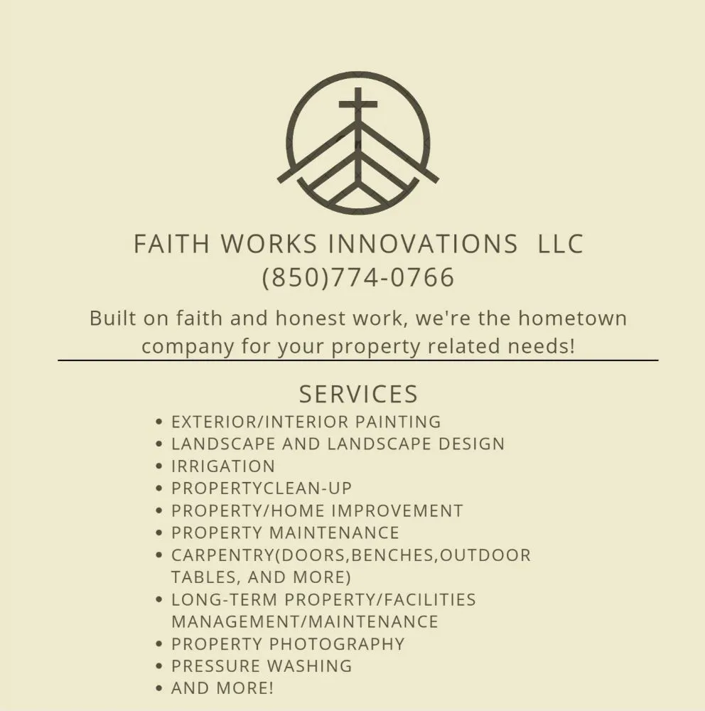 Reliable garden landscaping for beautiful yards in Panama City, FL by Faith Works Innovations