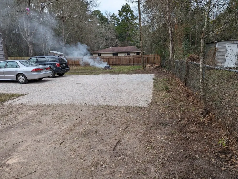 Custom yard cleanup service in Shepherd, TX - Faithful Enterprise