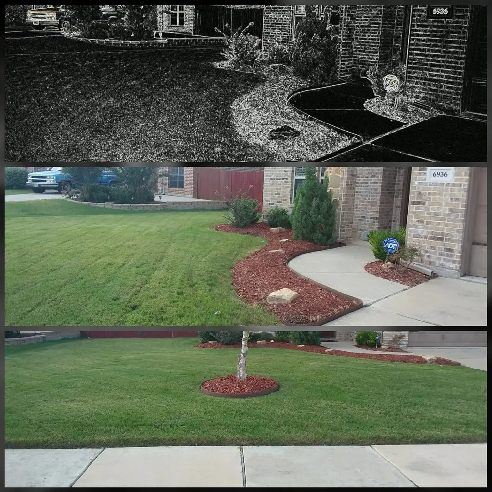 Top-rated outdoor landscaping for homes in Saginaw, TX by Faithful Lawn Care