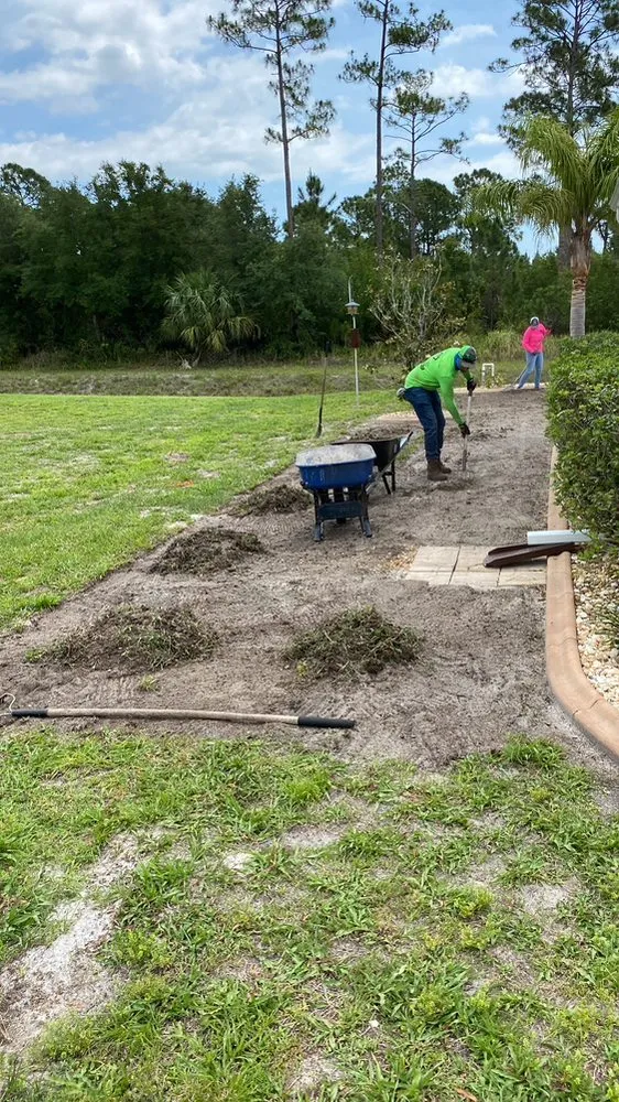 Professional garden landscaping for year-round maintenance across Palm Bay, FL - Faithful Lawn Service