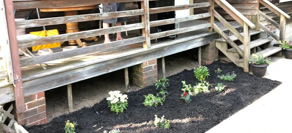 Custom garden landscaping with custom design across Richmond, VA - Faithfully Growing Landscape Design