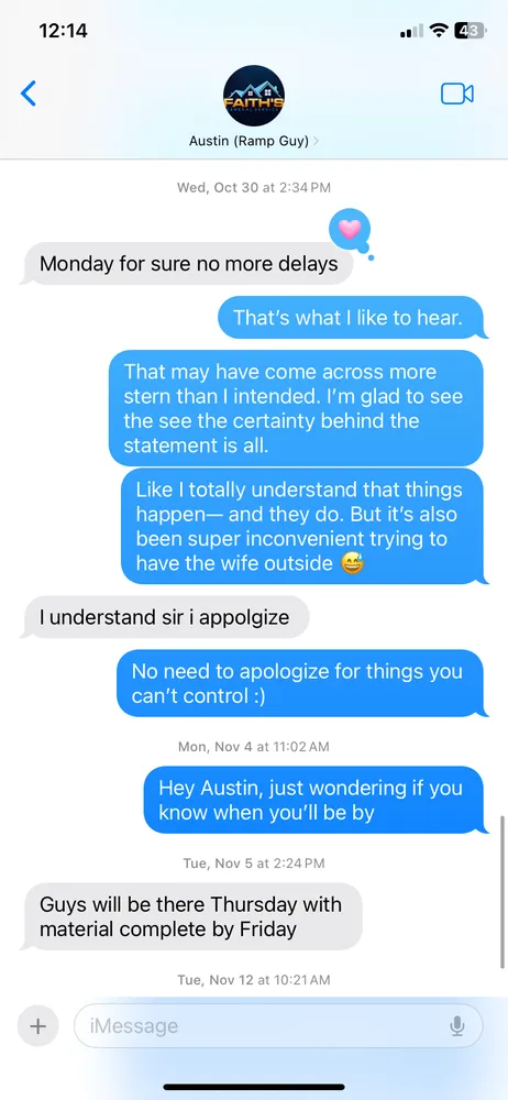 Top-rated lawn care service in Mason, OH by Faith's General Service's